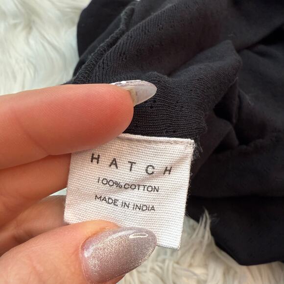 HATCH The 24/7 Feeding Jumpsuit Black Size 2 (M) NWT Nursing Post Partum - Picture 11 of 11